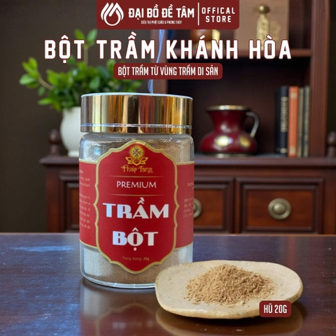 Bột Trầm Khánh Hòa Pháp Tạng 20g - Hương trầm thiên nhiên