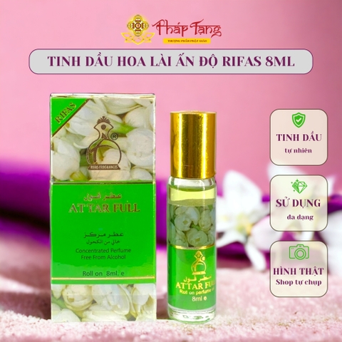 TINH DẦU HOA LÀI ẤN ĐỘ RIFAS 8ML