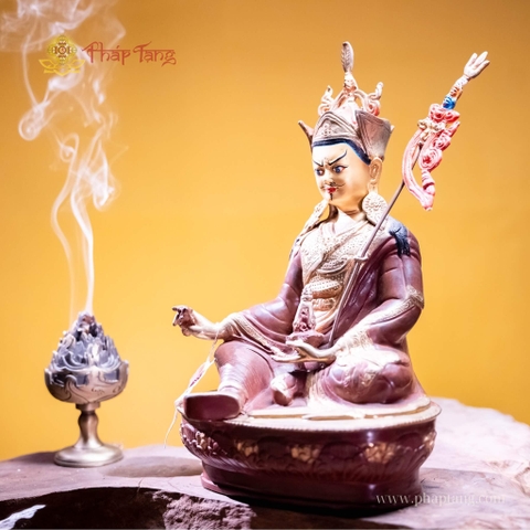 ĐỨC LIÊN HOA SANH ĐỒNG SƠN NÂU NEPAL 35CM