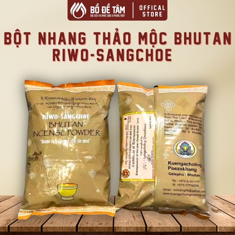 Bột Nhang Thảo Mộc RIWO SANGCHOD Cúng Khói Hương Buhtan | Siêu Thị Bồ Đề Tâm