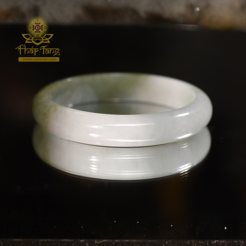 Vòng Tay Phỉ Thúy Nguyên Khối Type A "Nếp Gạo Chủng" – Ni Tay 56.21