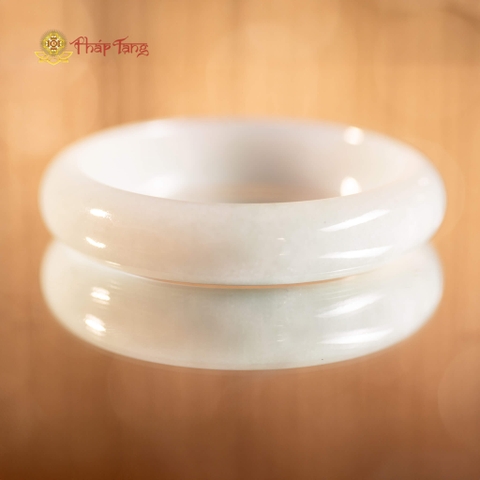 Vòng Bản Phỉ Thúy Type A "Tịnh Lục Hóa Tâm" – Ni 64.84 (Kiểm Định UK