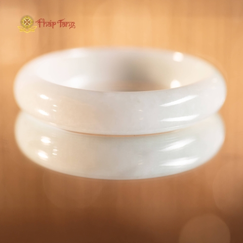 Vòng Bản Phỉ Thúy Type A "Tịnh Lục Hóa Tâm" – Ni 64.84 (Kiểm Định UK