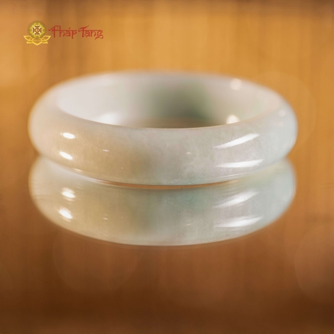 Vòng Tay Phỉ Thuý Myanmar Type A Chủng Nếp (72.09mm) - Kèm Chứng Nhận Anh Quốc