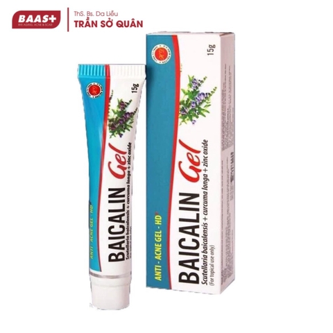 Gel Trị Mụn Giảm Viêm - BAICALIN GEL (15g)