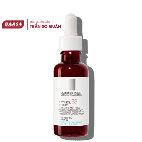 LAROCHE-POSAY Serum Giảm Thâm Nám & Nếp Nhăn, Chống Lão Hóa - RETINOL B3 SERUM ANTI-WRINKLE CONCENTRATE REGENERATING RESURFACING (30ml)