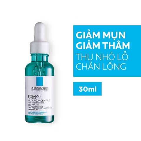 LAROCHE-POSAY Dưỡng Chất Giảm Mụn 3 Tác Động - EFFACLAR ULTRA CONCENTRATED SERUM (30ml)