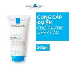 LAROCHE-POSAY Sữa Rửa Mặt Và Tắm Cho Da Khô Ngứa - LIPIKAR SYNDET AP+ LIPID REPLENISHING CREAM WASH ANTI-IRRITATION ANTI SCRATCHING (200ml)