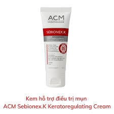 ACM Kem hỗ trợ điều trị mụn - SEBIONEX.K KERATOREGULATING CREAM (40ml)