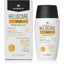 HELIOCARE Kem Chống Nắng Dành Cho Trẻ Em, Da Nhạy Cảm và Dị Ứng - 360° PEDIATRICS MINERAL (50ml)