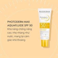 BIODERMA Kem Chống Nắng Dưỡng Ẩm Cho Mọi Loại Da - PHOTODERM AQUAFLUIDE SPF50+ (40ml)