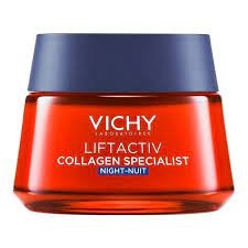 VICHY  Kem Dưỡng Ẩm Cung Cấp Nước Dang Gel, Giúp Da Trông Mịn Màng, Tươi Sáng - LIFTACTIV COLLAGEN SPECIALIST NIGHT (50ml)