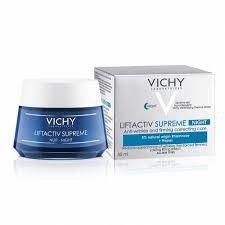 VICHY Kem Dưỡng Giúp Cải Thiện Các Nếp Nhăn Và Giúp Da Đàn Hồi - LIFTACTIV NIGHT SUPREME ANTI-WRINKLE & FIRMING CORRECTING CARE CREAM (50ml)