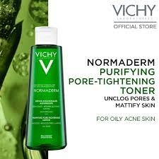 VICHY Nước Cân Bằng Kiểm Soát Dầu - NORMADERM PURIFYING PORE - TIGHTENING LOTION (200ml)