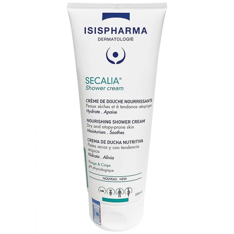 ISISPHARMA Sữa Tắm Dành Cho Da Khô, Da Kích Ứng - SECALIA SHOWER CREAM (200ml/400ml)