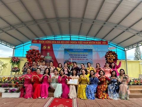 🎓 LỄ ĐÓN BẰNG CÔNG NHẬN TRƯỜNG CHUẨN QUỐC GIA MỨC ĐỘ 1 VÀ LỄ TỔNG KẾT NĂM HỌC 2024 - 2025 🎉
