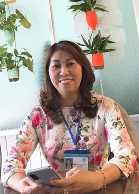 Cô Trần Thị Linh Yến - Hiệu trưởng