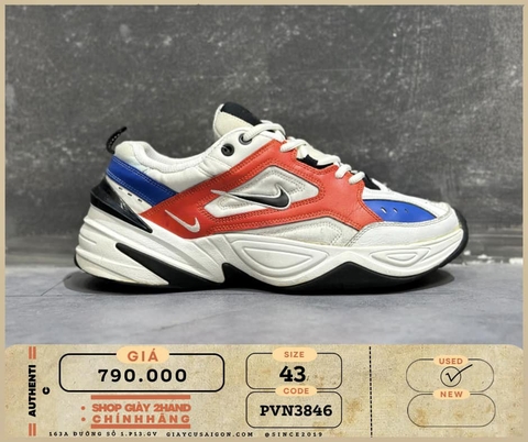 Giày 2hand Nike M2K Tekno White Black Orange AV4789 100 - 3846