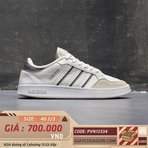 2HAND giày adidas neo Breaknet 'White Creamgray Dark Gray' GX4197 SIZE 40 2/3 PVN12334