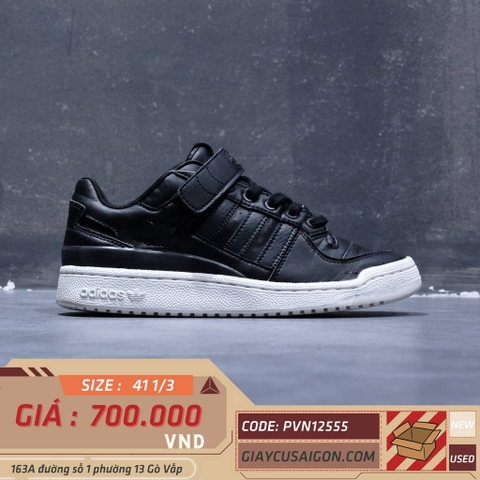 2hand Giày Adidas Originals Forum Low Refined Cloud White Core Black CG7135 SIZE 41 1/3 pvn12555