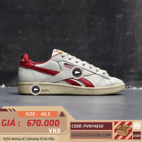 Giày 2hand Reebok NPC UK White 'Red' EH1024 SIZE 40.5 pvn14650