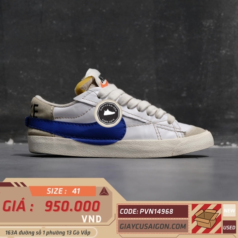 Giày 2HAND Nike Blazer Low 77 Jumbo 'White Old Royal' DQ8768 SIZE 41 PVN14968