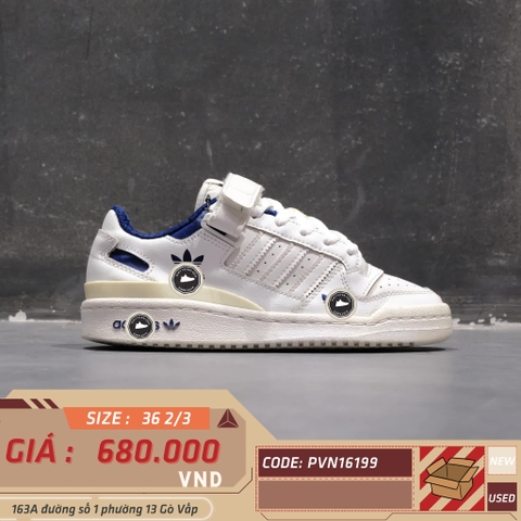 Giày 2hand Forum Low Victory Blue H01673 SIZE 36 2/3 pvn16199