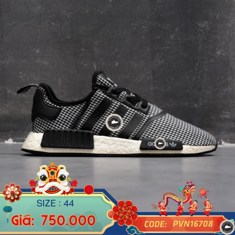 Giày 2hand NMD R1 'Black White' FV5438 SIZE 44 pvn16708