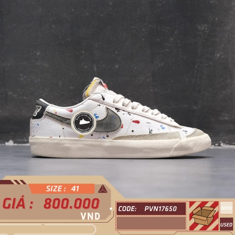 GIÀY 2HAND  Blazer Low 77 'Paint Splatter' DJ1517-100    SIZE 41 PVN17650