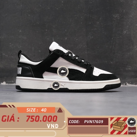 PUMA REBOUND LAYUP LO SD BLACK/WHITE 370539-01 - GIÀY 2HAND