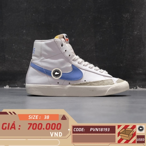 GIÀY NIKE BLAZER MID '77 VINTAGE LIKE MIKE CZ1055-111 SIZE 38 - GIÀY 2HAND CHÍNH HÃNG