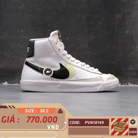 NIKE BLAZER MID '77 SE DD1847-100 SIZE 38.5 - GIÀY 2HAND CHÍNH HÃNG