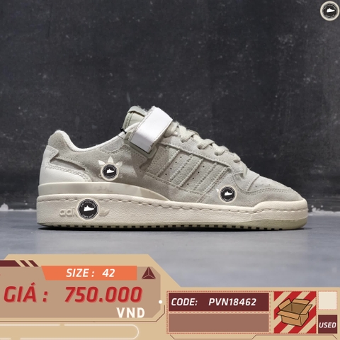 ADIDAS FORUM LOW 'LIME WHITE' H01945 SIZE 41 1/3 - GIÀY 2HAND CHÍNH HÃNG