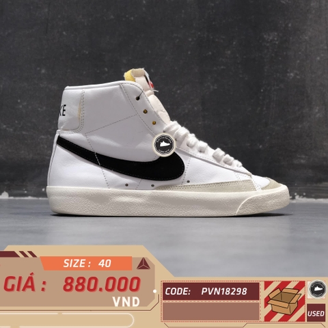 NIKE BLAZER MID '77 VINTAGE - BQ6806-100 - GIÀY 2HAND CHÍNH HÃNG