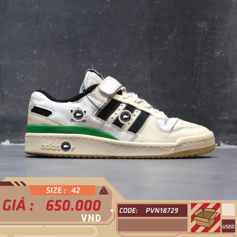 ADIDAS FORUM 84 LOW 'CELTICS' GX9058 SIZE 42 GIÀY 2HAND