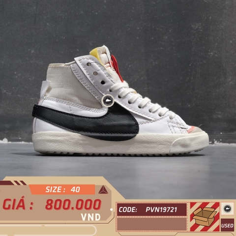 NIKE BLAZER MID '77 JUMBO – DD3111-100 SIZE 40 GIÀY 2HAND CHÍNH HÃNG PVN19721