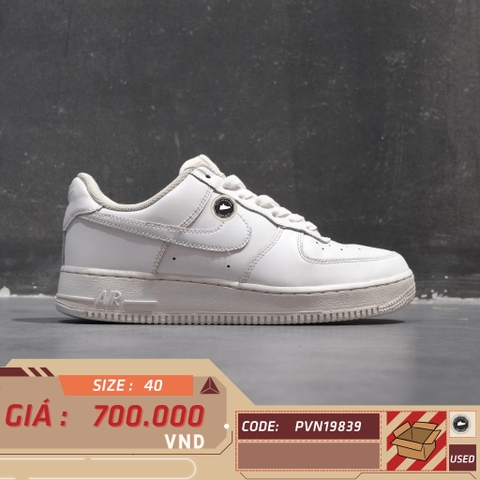 NIKE AIR FORCE 1 LOW '07 BLACK BLACK 315122 001 GIÀY 2HAND CHÍNH HÃNG PVM19839