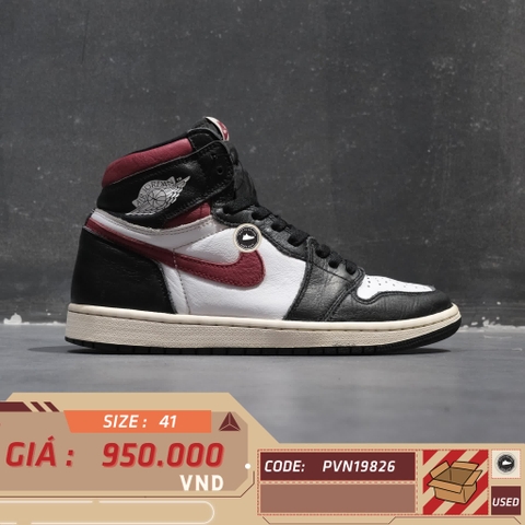 NIKE AIR JORDAN 1 RETRO HIGH OG ‘GYM RED’ 555088-061 GIÀY 2HAND CHÍNH HÃNG PVN19826