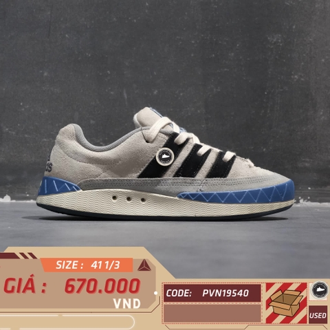 ADIDAS ADIMATIC “CLOUD WHITE × NAVY × SKY BLUE” IG6006 SIZE 41 1/3 GIÀY 2HAND CHÍNH HÃNG PVN19540