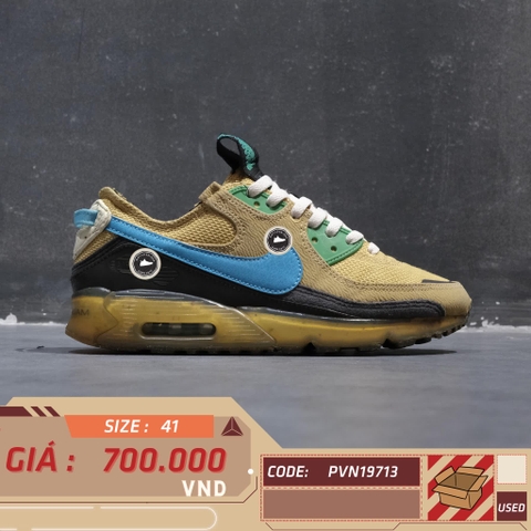 NIKE AIR MAX 90 TERRASCAPE “WHEAT GOLD” DQ3987-700 SIZE 41 GIÀY 2HAND CHÍNH HÃNG PVN19713