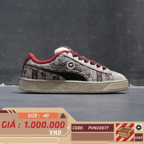 PUMA SUEDES XL BZ 'YEAR OF THE DRAGON' 397197-01 SIZE 40 GIÀY 2HAND CHÍNH HÃNG PVN20077