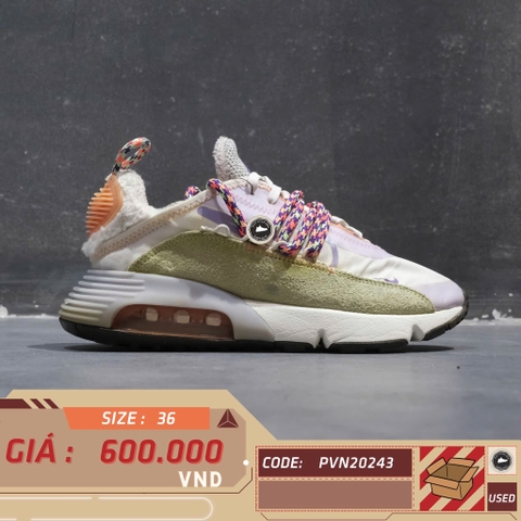 NIKE AIR MAX 2090 ‘SAIL LILAC ICE’ DC2353-153 SIZE 36 GIÀY 2HAND CHÍNH HÃNG PVN20243