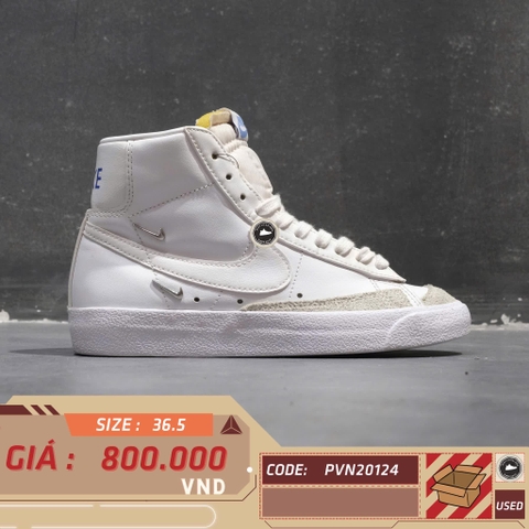 NIKE BLAZER MID ’77 SE CZ4627-100 SIZE 36.5 GIÀY 2HAND CHÍNH HÃNG PVN20124
