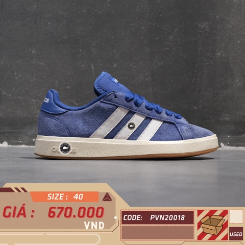 ADIDAS VL COURT BOLD IH1039 SIZE 40 GIÀY 2HAND CHÍNH HÃNG PVN20018