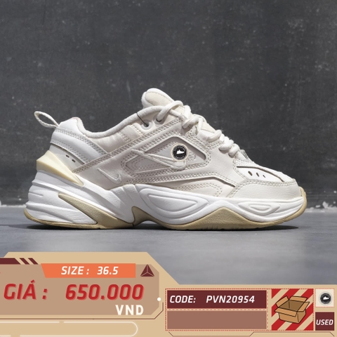 NIKE WMNS M2K TEKNO 'SUMMIT WHITE' AO3108 006 SIZE 36.5 GIÀY 2HAND CHÍNH HÃNG PVN20954
