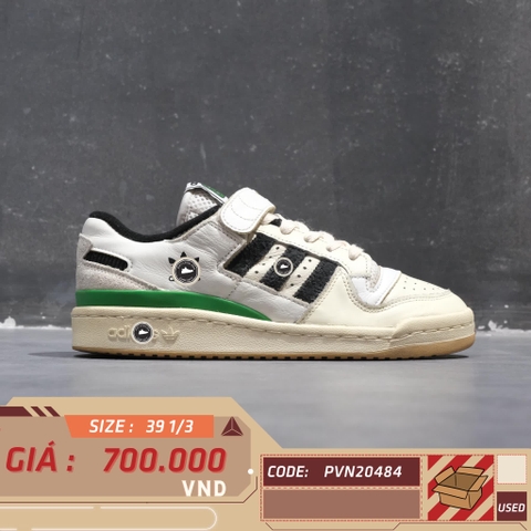 ADIDAS FORUM 84 LOW 'CELTICS' GX9058 SIZE 39 1/3 GIÀY 2HAND CHÍNH HÃNG PVN20484