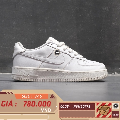 NIKE AIR FORCE 1 LOW LE TRIPLE WHITE DH2920-111 SIZE 37.5 GIÀY 2HAND CHÍNH HÃNG PVN20778