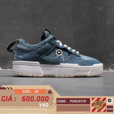 NIKE DUNK LOW DISRUPT 'LUCKY CHARMS ASH GREEN' DO5219 010 SIZE 38 GIÀY 2HAND CHÍNH HÃNG PVN20779