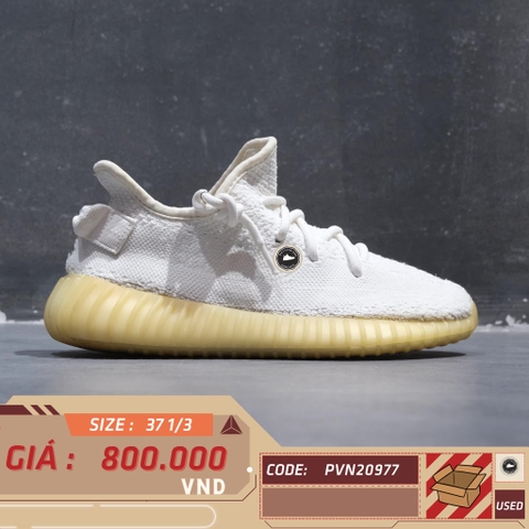 ADIDAS YEEZY BOOST 350 V2 CREAM WHITE CP9366 SIZE 37 1/3 GIÀY 2HAND CHÍNH HÃNG PVN20977