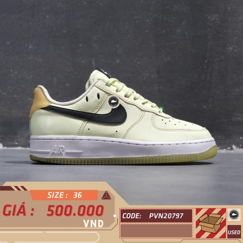 NIKE AIR FORCE 1 LOW 'HAVE A NIKE DAY' BARELY VOLT CT3228-701 SIZE 36 GIÀY 2HAND CHÍNH HÃNG PVN20797